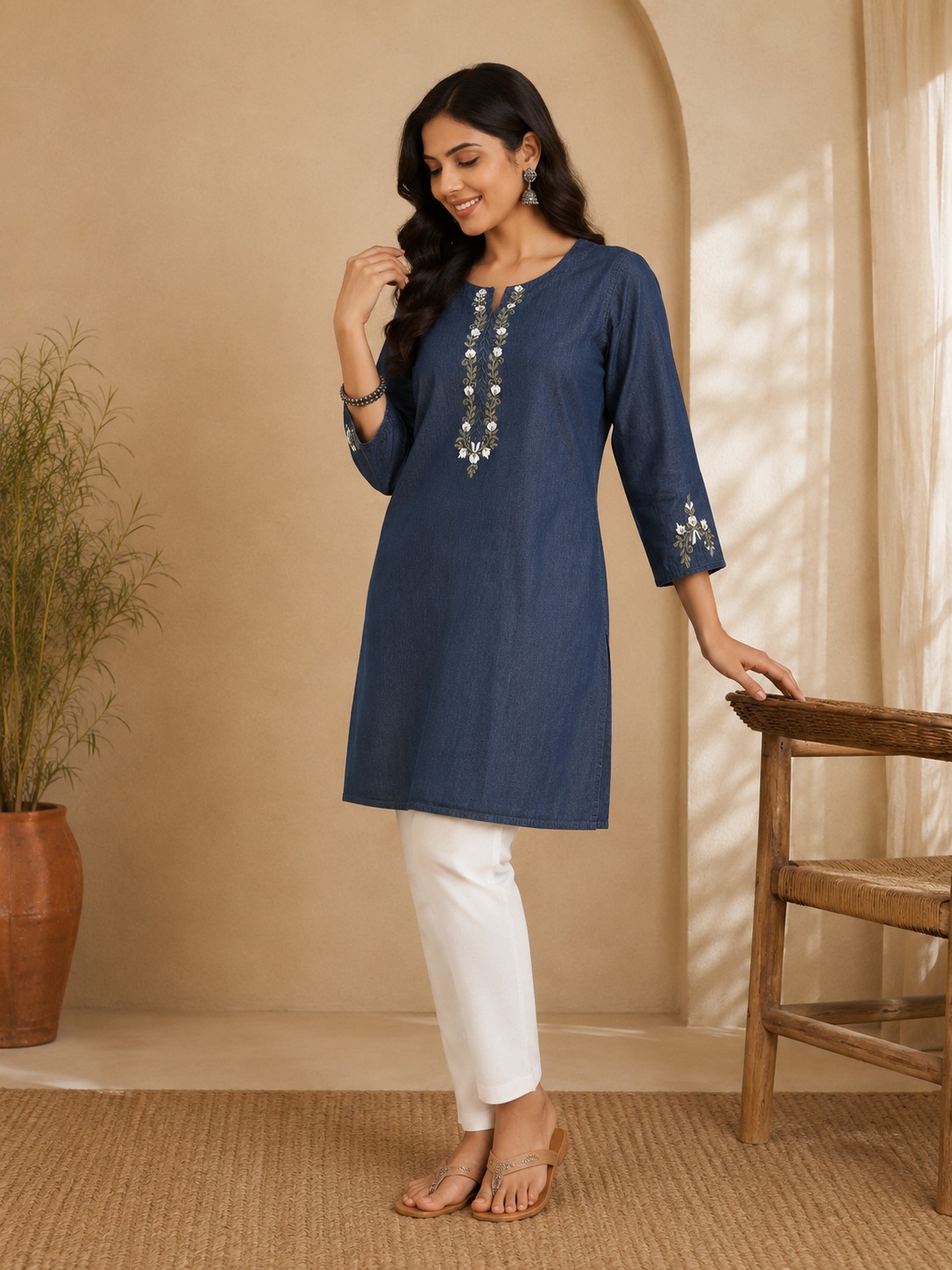 Straight Cut Kurti