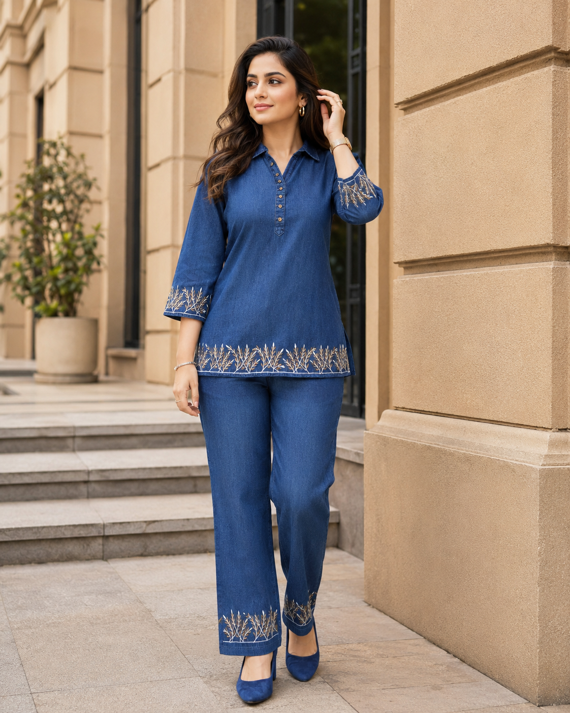 Kaftan Style Kurti